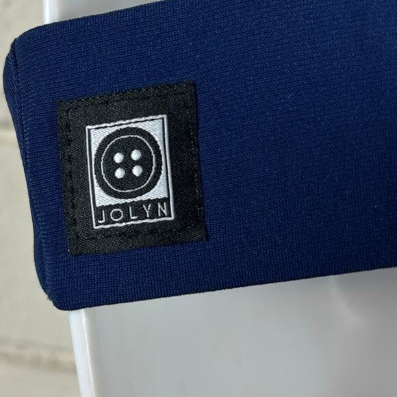 Jolyn FENDRICK Navy Blue Bikini Top size M - Picture 8 of 10